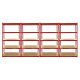 Z-Rax 90cm Corner Racking Bundle: Corner Shelving &amp; 4 Garage Racking Bays