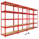 Z-Rax 90cm Corner Racking Bundle: Corner Shelving &amp; 4 Garage Racking Bays