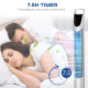 36&#039;&#039; Freestanding Tower Fan, 3 Speed 3 Mode, 7.5h Timer, 70 Degree Oscillation, LED Panel, 5M Remote Controller, Silver