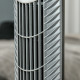 36&#039;&#039; Freestanding Tower Fan, 3 Speed 3 Mode, 7.5h Timer, 70 Degree Oscillation, LED Panel, 5M Remote Controller, Silver