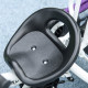 6 in 1 Kids Trike Push Bike w/ Push Handle, Canopy, 5-point Safety Belt, Storage, Footrest, Brake, for 1-5 Years, Purple