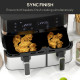 8.5L Dual Basket Air Fryer, with Sync and Multi-Menu Cooking