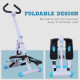 Stepper w/ Handle Hand Grip Workout Fitness Machine For Fitness Aerobic Exercise Home Gym White