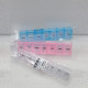 Plastic Pill Tablet Box 7 Days Medicine Organiser 15 x 2 cm - Random Colour