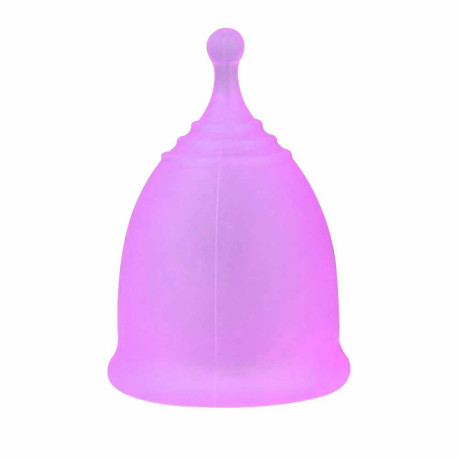 35ml Medical Grade Silicone Menstrual Cup Reusable Lady Cup - Purple