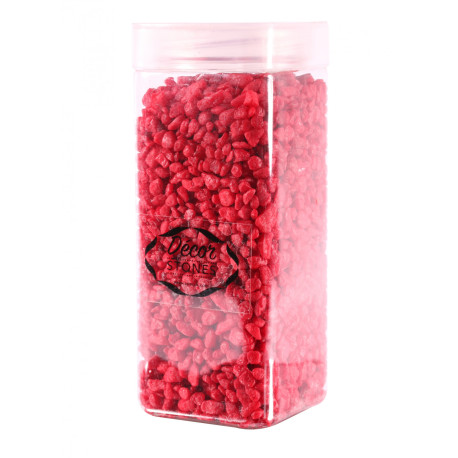 750 Gram Jar of Red Pebbles