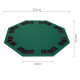 1.2m/48 Inches Foldable Poker Table Top 8 Players Blackjack Tables Chip Trays