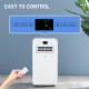 12,000 BTU Three Mode Portable Air Conditioner - White