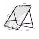 Adjustable Rebounder Net Kickback Target Goal for Teens Adults Training, Black