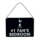 Tottenham Hotspur FC Bedroom Sign No1 Fan