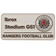 Rangers FC Street Sign Badge