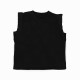 Ladies Crewneck Tank Tops Sleeveless Vests for Women Summer - Black Size XL