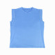 Ladies Crewneck Tank Tops Sleeveless Vests for Women Summer - Blue Size 2XL