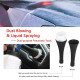 Car High Pressure Cleaning Tool Car Interior Cleaner Auto Cleaning Spray Gun Air Pump Tube Not Included