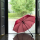 70 cm Stick Umbrella Windproof Canopy for Men and Women - Random Colour