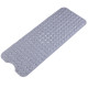 Non Slip Shower Mat Strong Suction Anti-Mold Rubber Mat 40x100cm - Grey