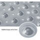 Non Slip Shower Mat Strong Suction Anti-Mold Rubber Mat 40x100cm - Grey