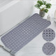 Bathroom Shower Mat Non Slip Bath Massage Mat - Grey