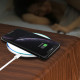 15W Fast Charging Pad Wireless Charger Type C Interface - Black