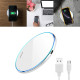 15W Fast Charging Pad Wireless Charger Type C Interface - White