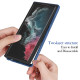 360 Full Body Slim Armor Case with Front Frame for Samsung Galaxy S22 Ultra - Blue