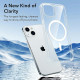 Clear Magnetic Safe Case Protective Phone Cover for iPhone 14 Plus