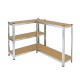 6 x GALWIX 90cm x 180cm x 30cm Galvanised Racking