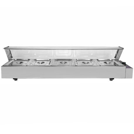 KuKoo 5 Pan Wet Well Bain Marie