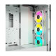 Corsair iCUE 5000T RGB Gaming Case w/ Glass Window, E-ATX, Multiple RGB Strips, 3 RGB Fans, iCUE Commander CORE XT included, USB