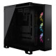 Corsair 6500X RGB iCUE Link Dual Chamber Gaming Case w/ Glass Side &amp; Front, ATX, 3x RGB Fans, Mesh Panels, USB-C, Asus BTF Compa