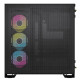 Corsair 6500X RGB iCUE Link Dual Chamber Gaming Case w/ Glass Side &amp; Front, ATX, 3x RGB Fans, Mesh Panels, USB-C, Asus BTF Compa