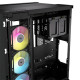 Corsair 6500X RGB iCUE Link Dual Chamber Gaming Case w/ Glass Side &amp; Front, ATX, 3x RGB Fans, Mesh Panels, USB-C, Asus BTF Compa