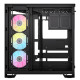 Corsair 6500X RGB iCUE Link Dual Chamber Gaming Case w/ Glass Side &amp; Front, ATX, 3x RGB Fans, Mesh Panels, USB-C, Asus BTF Compa