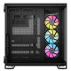 Corsair 6500X RGB iCUE Link Dual Chamber Gaming Case w/ Glass Side &amp; Front, ATX, 3x RGB Fans, Mesh Panels, USB-C, Asus BTF Compa