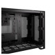 Corsair 2500D Airflow Dual Chamber Gaming Case w/ Glass Window, Micro ATX, Fully Mesh Panelling, USB-C, Asus BTF Compatible, Bla