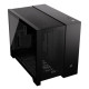 Corsair 2500D Airflow Dual Chamber Gaming Case w/ Glass Window, Micro ATX, Fully Mesh Panelling, USB-C, Asus BTF Compatible, Bla