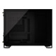 Corsair 2500D Airflow Dual Chamber Gaming Case w/ Glass Window, Micro ATX, Fully Mesh Panelling, USB-C, Asus BTF Compatible, Bla