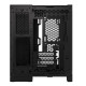 Corsair 2500D Airflow Dual Chamber Gaming Case w/ Glass Window, Micro ATX, Fully Mesh Panelling, USB-C, Asus BTF Compatible, Bla