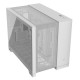 Corsair 2500D Airflow Dual Chamber Gaming Case w/ Glass Window, Micro ATX, Fully Mesh Panelling, USB-C, Asus BTF Compatible, Whi