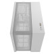 Corsair 2500D Airflow Dual Chamber Gaming Case w/ Glass Window, Micro ATX, Fully Mesh Panelling, USB-C, Asus BTF Compatible, Whi