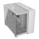 Corsair 2500X Dual Chamber Gaming Case w/ Glass Side &amp; Front, Micro ATX, Mesh Panels, USB-C, Asus BTF Compatible, White