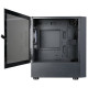 CiT Slammer Gaming Case w/ Glass Side, Micro ATX, Mesh Front, 3 ARGB Fans, LED Control Button, 240mm Radiator Support