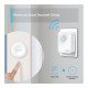 TP-LINK (TAPO H100) Smart IoT Hub w/ Chime, Connect up to 64 Devices, Low-Power, Smart Alarm, Smart Doorbell