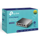 TP-LINK  (TL-SG1005P) 5-Port Gigabit Unmanaged Desktop Switch, 4 Port PoE+, Steel Case