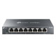 TP-LINK (TL-RP108GE) 8-Port Gigabit Managed Reverse PoE Switch, 7 PoE Input &amp; 1 PoE Output, DC Output, Metal Casing