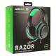 GameMax Razor RGB Gaming Headset, USB/3.5mm Jack, 5.1 Surround, 40mm Drivers, RGB Earcups