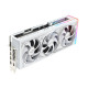 Asus ROG STRIX RTX4090 White OC, PCIe4, 24GB DDR6X, 2 HDMI, 3 DP, 2640MHz Clock, Overclocked, RGB Lighting