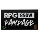 GameMax 850W RPG Rampage Fully Modular PSU, 80+ Bronze, Flat Black Cables, Power Lead Not Included