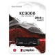 Kingston 2TB KC3000 M.2 NVMe SSD, M.2 2280, PCIe4, 3D TLC NAND, R/W 7000/7000 MB/s, 1M/1M IOPS, Aluminium Heatspreader