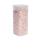 4-6mm Light Pink Pebbles in Square Jar (900gr)